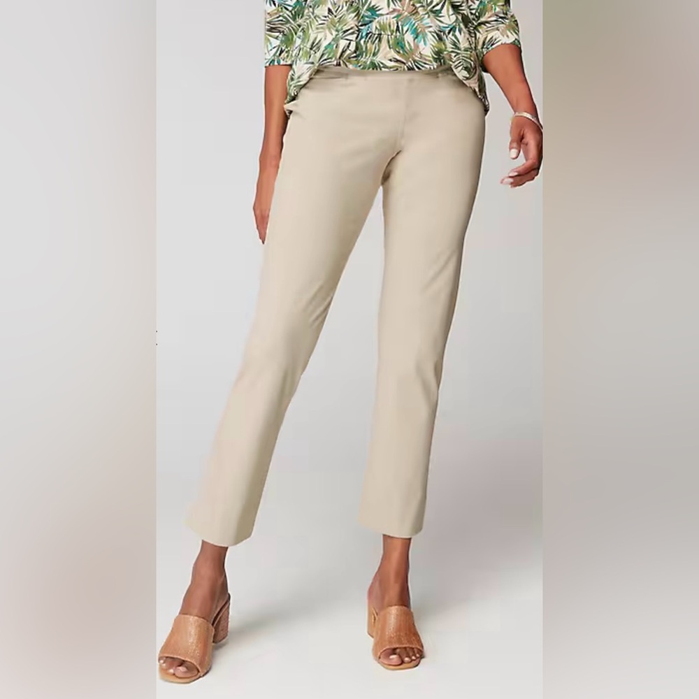 J. Jill Black Ankle Cropped Jeans Classic Style
